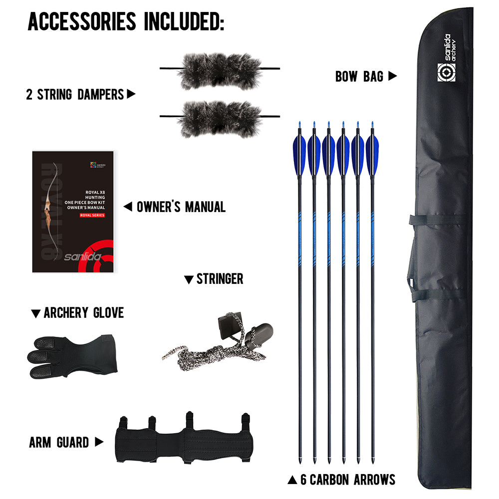 Dark Slate Gray Sanlida® Archery Royal X8 Shooting Bow Kit SANLIDA