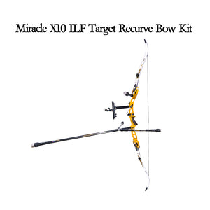 Wheat Sanlida® Miracle X10 ILF Target Recurve Bow Kit – Gold Edition SANLIDA