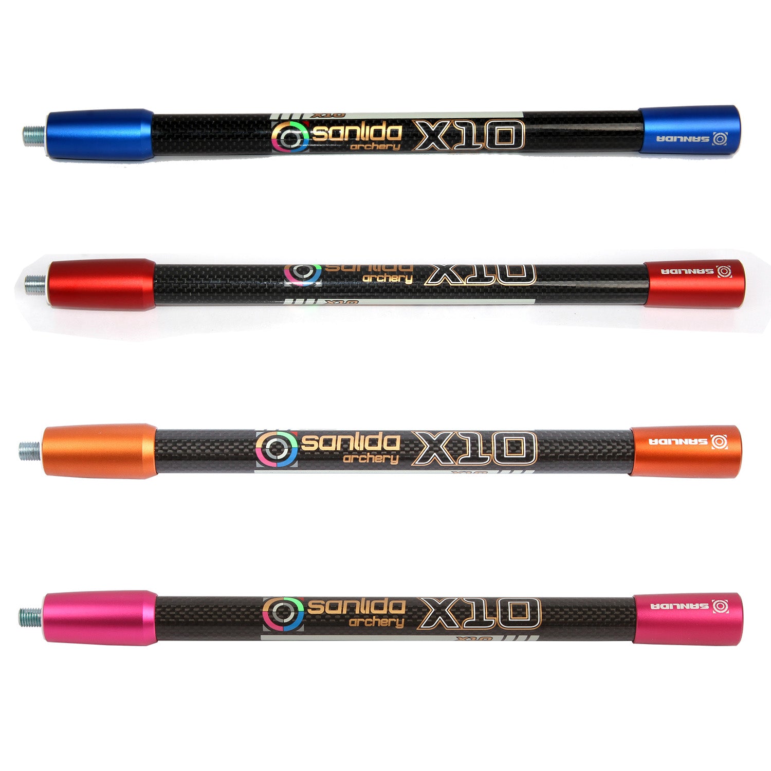 Light Pink Sanlida® Miracle X10 Recurve Bow Stabilizer Side Rod SANLIDA