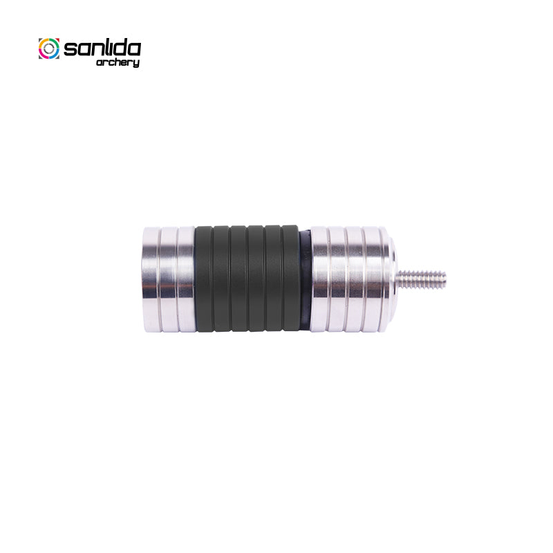 Light Gray Sanlida® Hero 10 II Compound Bow Stabilizer Damper SANLIDA