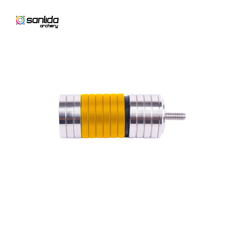 Light Gray Sanlida® Hero 10 II Compound Bow Stabilizer Damper SANLIDA