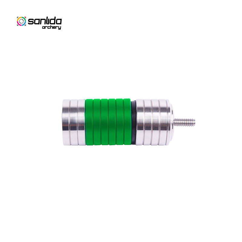 Light Gray Sanlida® Hero 10 II Compound Bow Stabilizer Damper SANLIDA