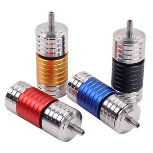 Gray Sanlida® Hero 10 II Compound Bow Stabilizer Damper SANLIDA