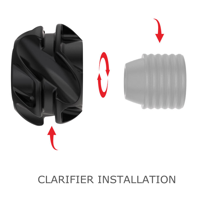 Dark Slate Gray Sanlida® X10 Compound Bow Peep Sight & Peep Sight Housing SANLIDA