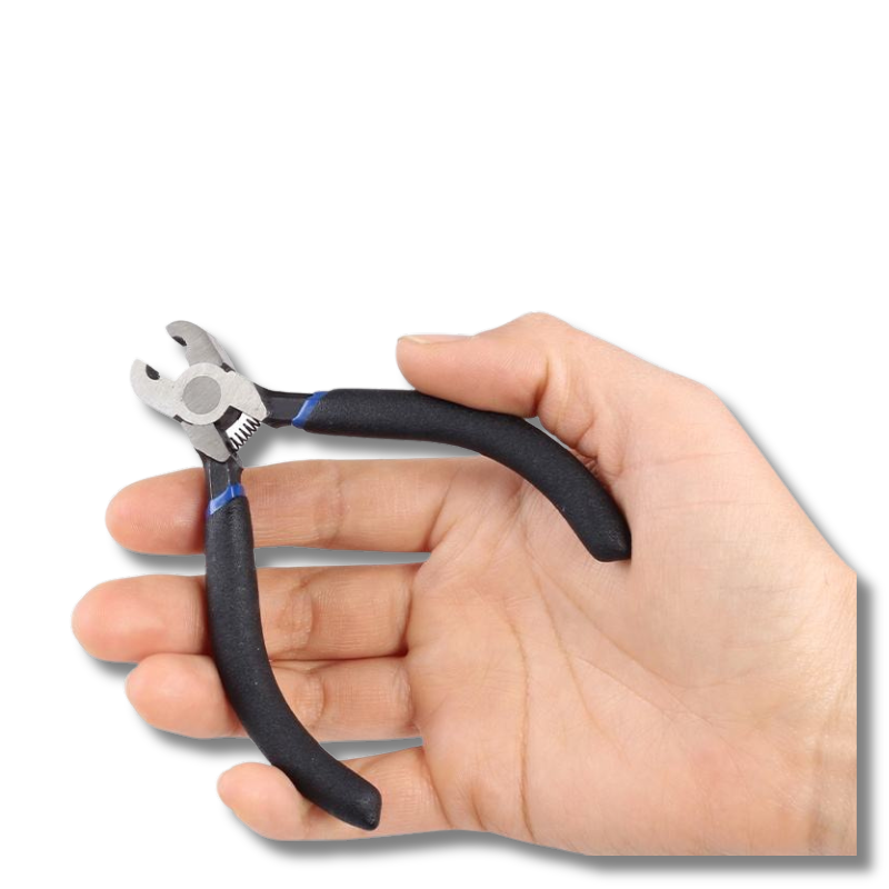 White Smoke Sanlida® String Buckle Pliers – Alloy Metal Build with Rubber Grip Handle | Easy Brass Buckle Installation & Removal Tool SANLIDA