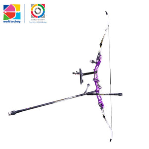 Dark Slate Gray Sanlida® Miracle X10 ILF Target Recurve Bow Kit – Purple Edition SANLIDA