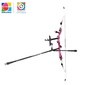 Light Gray Sanlida® Miracle X10 ILF Target Recurve Bow Kit – Pink Edition SANLIDA