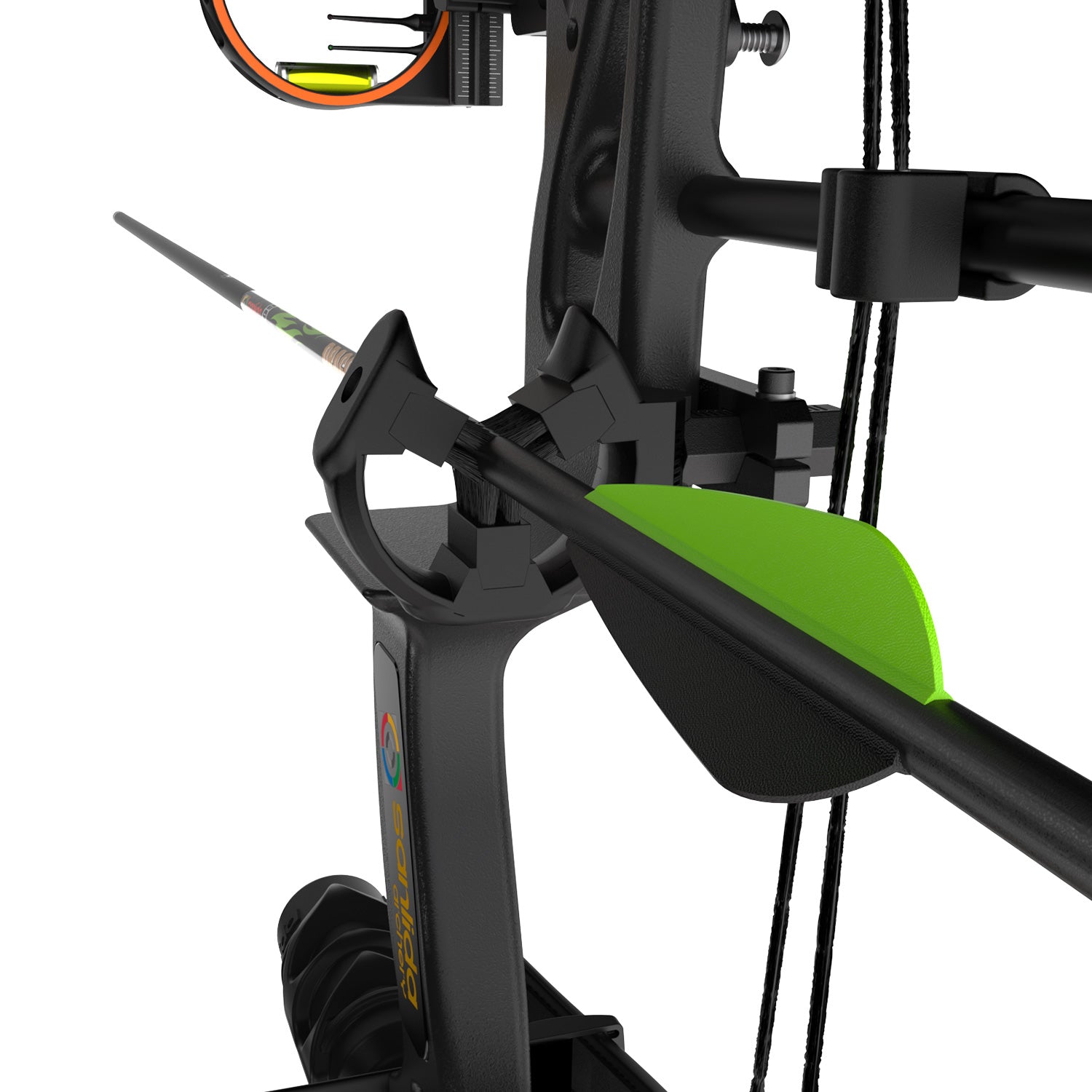 White Smoke Sanlida® Dragon X9 Intermediate Compound Bow Arrow Rest SANLIDA
