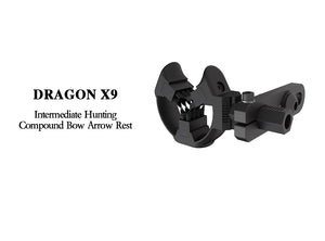 White Smoke Sanlida® Dragon X9 Intermediate Compound Bow Arrow Rest SANLIDA