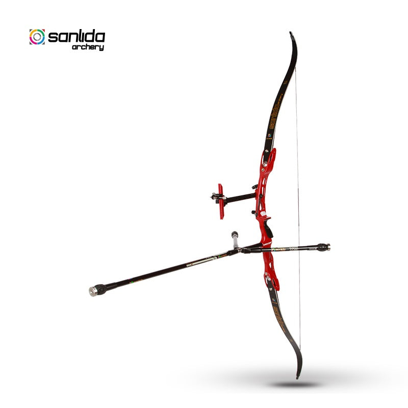 Black Sanlida® Miracle X9 Recurve Bow (Red Edition) SANLIDA