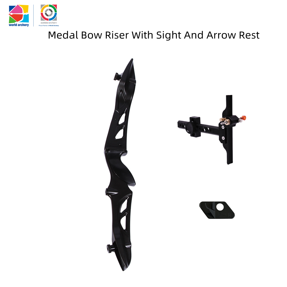 Black Sanlida® Medal Bow Recurve Riser SANLIDA