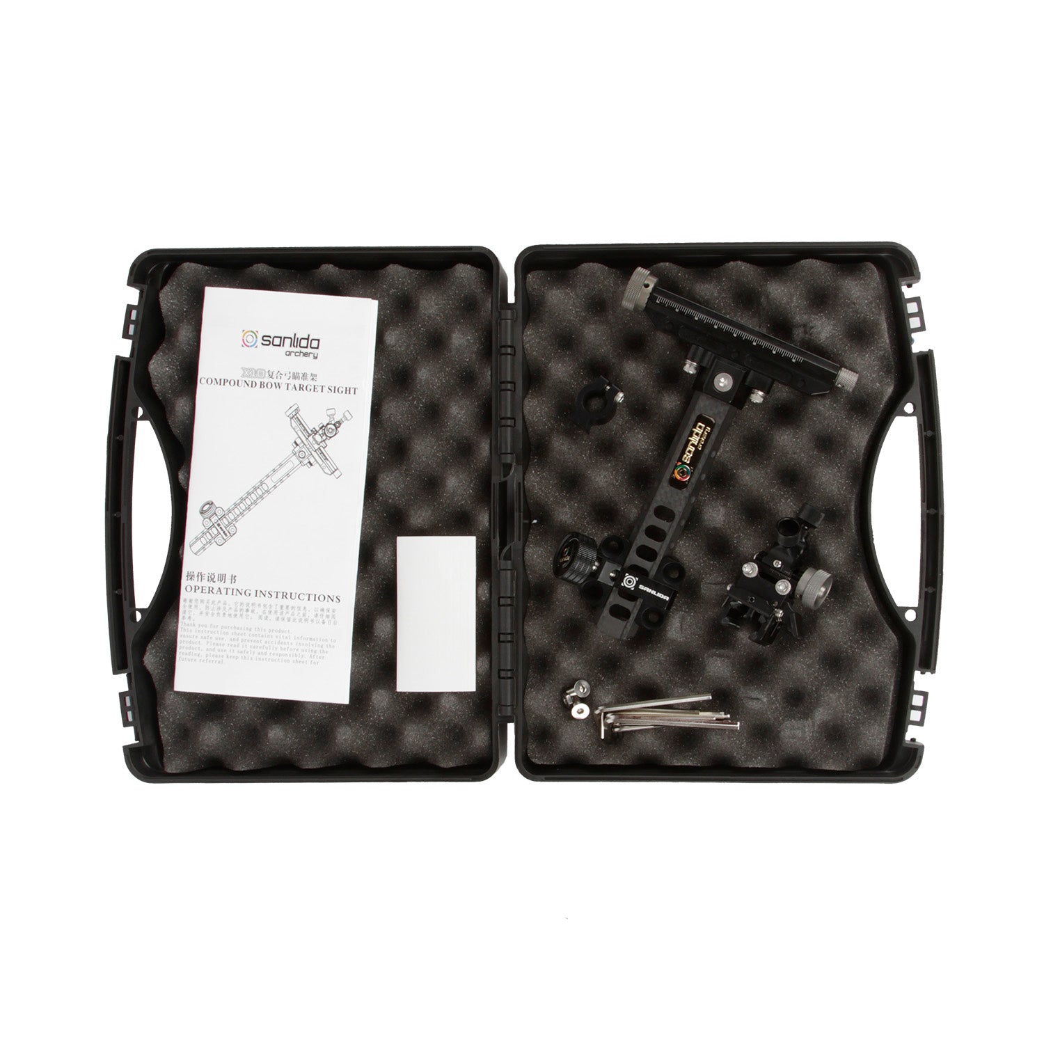 Dark Slate Gray Sanlida® Hero 10 II Compound Bow Sight (6/9 Inch) SANLIDA