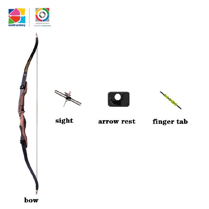 Lavender Sanlida® Noble Recurve Bow only for Beginner and Kids SANLIDA