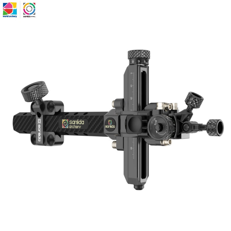 Dark Slate Gray Sanlida® Hero 10 II Compound Bow Sight (6/9 Inch) SANLIDA