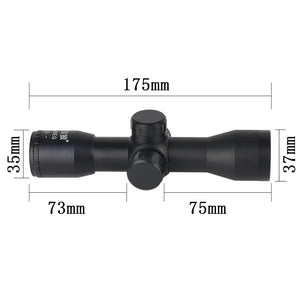 Dark Slate Gray 4X30 EG Outdoor Tactical Optical Sight Scope INDIAN SLINGSHOT