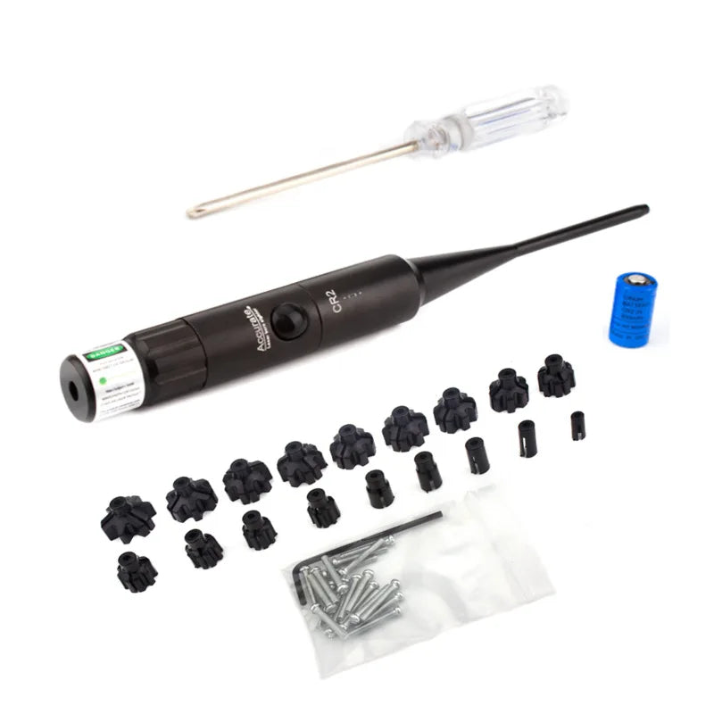 White Smoke Green Laser Advanced Laser Bore Sighter Caliber Kit MARKSMAN