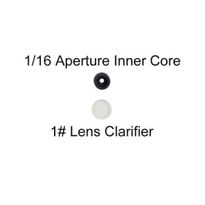 White Smoke SPG Archery Peep Sight Clarifier Lens Kit for Compound Bow SPG