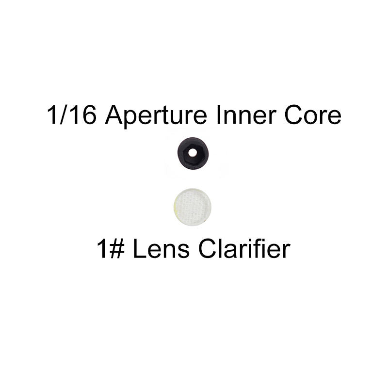 White Smoke SPG Archery Peep Sight Clarifier Lens Kit for Compound Bow SPG