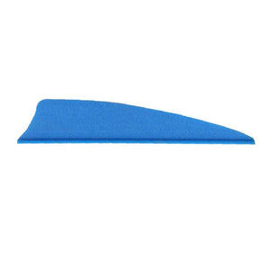 Royal Blue SPG 2.5 Inch Shield Arrow Vanes – Plastic Fletching SPG