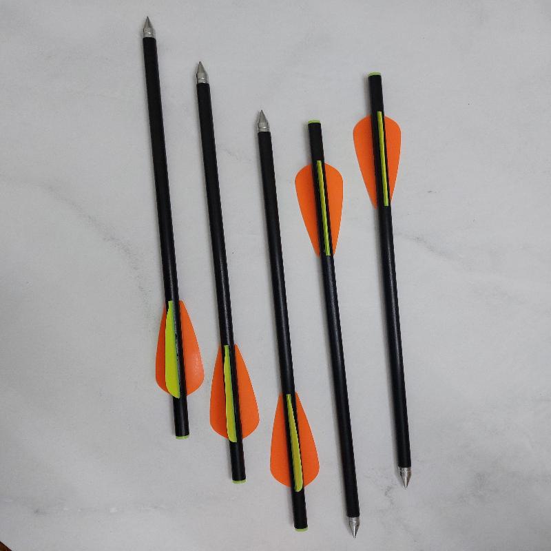 Dark Gray Junxing M38-6 Crossbow Arrows Set of 5 Pieces JUNXING