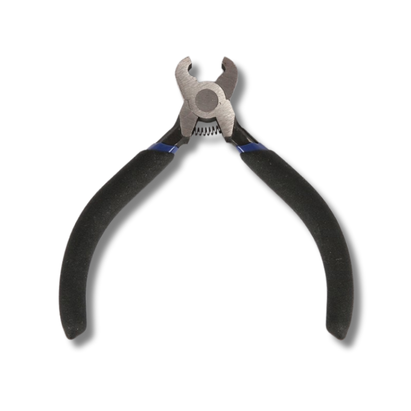 White Smoke Sanlida® String Buckle Pliers – Alloy Metal Build with Rubber Grip Handle | Easy Brass Buckle Installation & Removal Tool SANLIDA