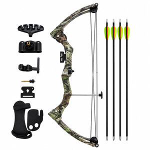 White Smoke Junxing M110 Compound Bow for Kids and Beginners JUNXING