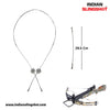 Light Gray Junxing M38-6 Crossbow High Quality Aluminium Alloy String JUNXING
