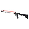 Dark Slate Gray Powerful Metal Slingshot Rifle With 8 Strand Round Rubber Band For Outdoor Target Shooting INDIAN SLINGSHOT