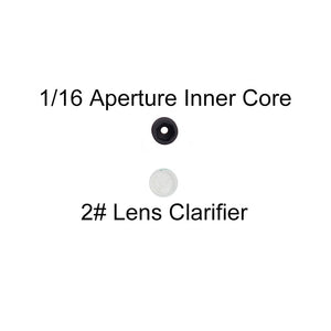 White Smoke SPG Archery Peep Sight Clarifier Lens Kit for Compound Bow SPG