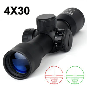 Light Gray 4X30 EG Outdoor Tactical Optical Sight Scope INDIAN SLINGSHOT