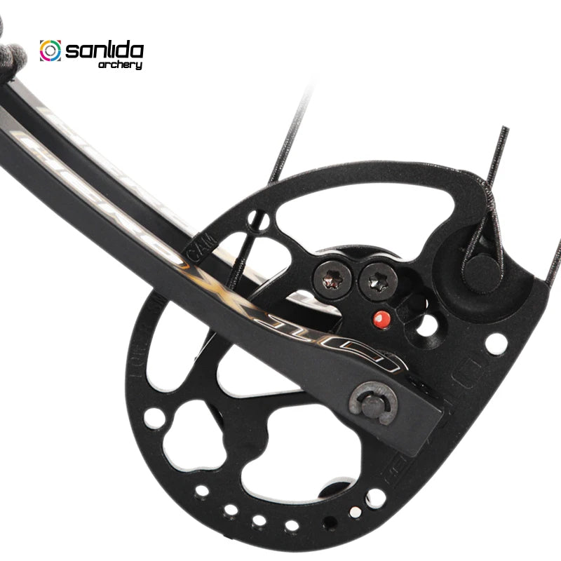 Dark Slate Gray Sanlida® Hero 10 II Target Full Module Compound Bow Kit - Dark Blue Edition SANLIDA