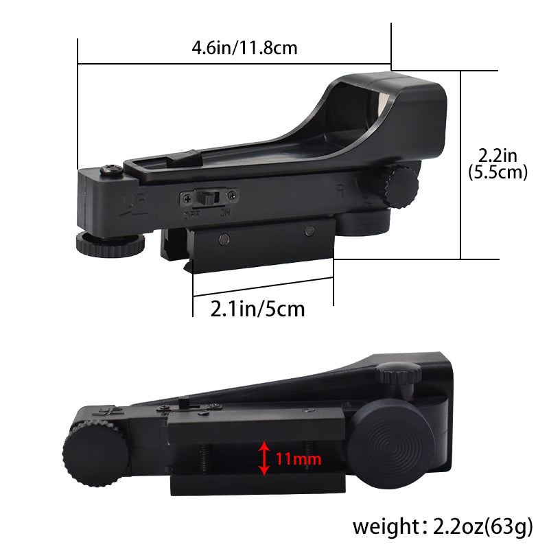 Dark Slate Gray High Precision Red Dot Sight Professional Optical Sight Scope INDIAN SLINGSHOT