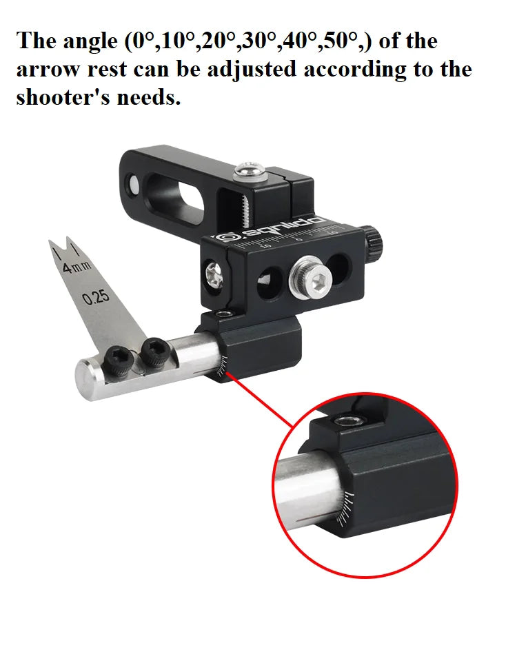 Light Gray Sanlida® X9 Compound Bow Arrow Rest SANLIDA