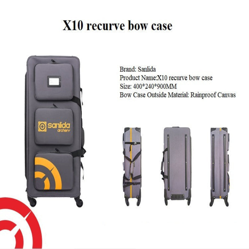 Dim Gray Sanlida X10 Recurve Bow Case SANLIDA