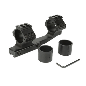 Dark Slate Gray Marksman Double Ring 30/25.4mm Diameter Alloy Mount INDIAN SLINGSHOT