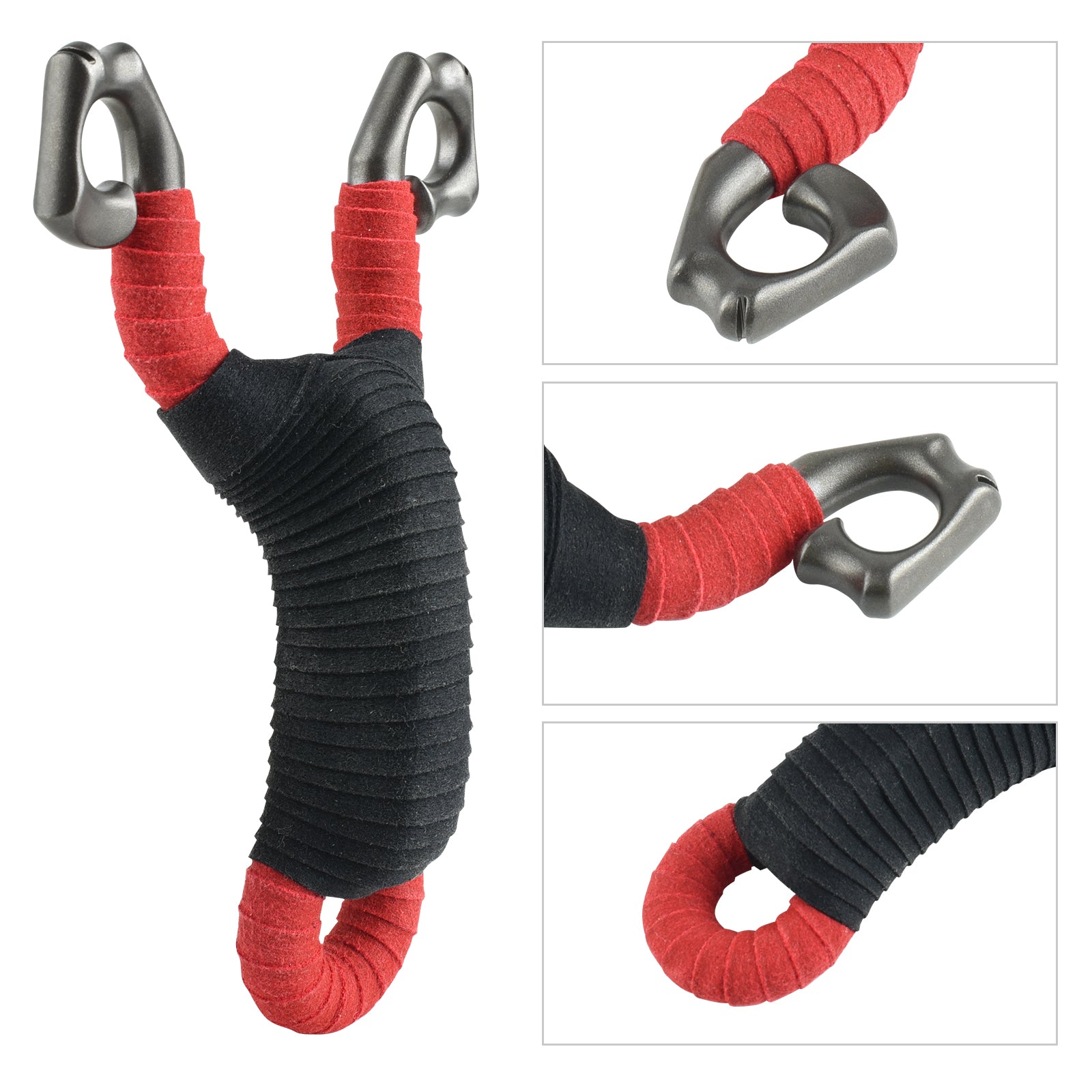 Light Coral 304 Dual Purpose 9mm Stainless Steel Slingshot MARKSMAN