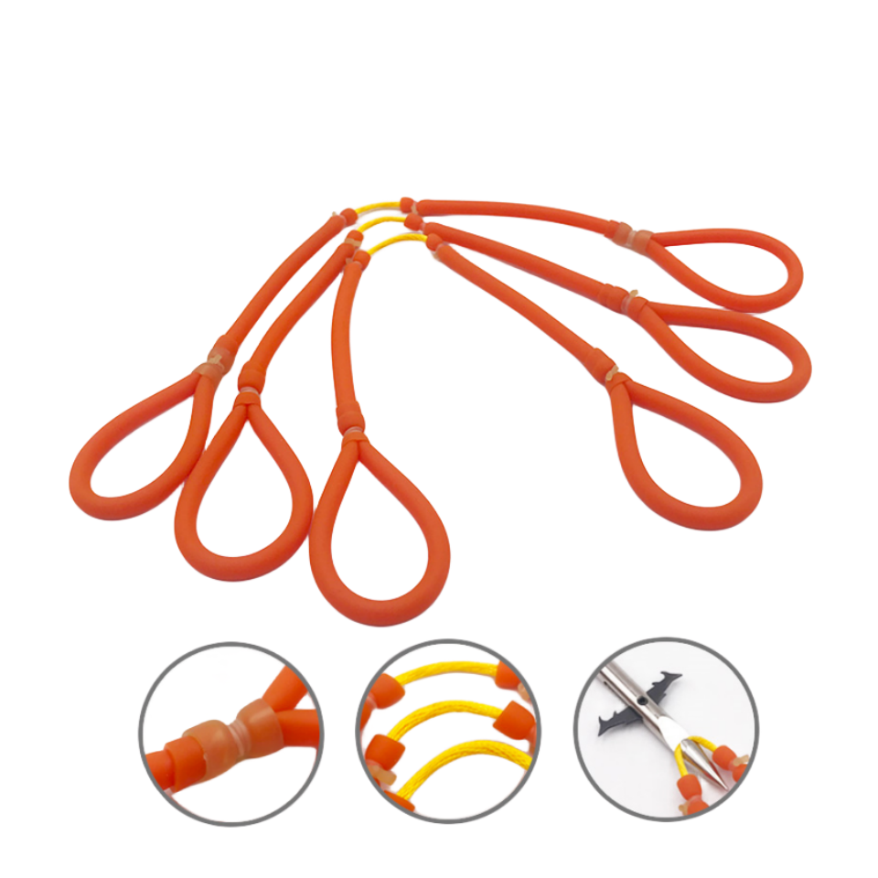 Chocolate 3060 Strong Fishing Dart Rubber Band MARKSMAN