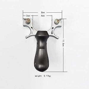 White Smoke New Professional Alloy Bow Head Resin Handled Slingshot SLINGSTER