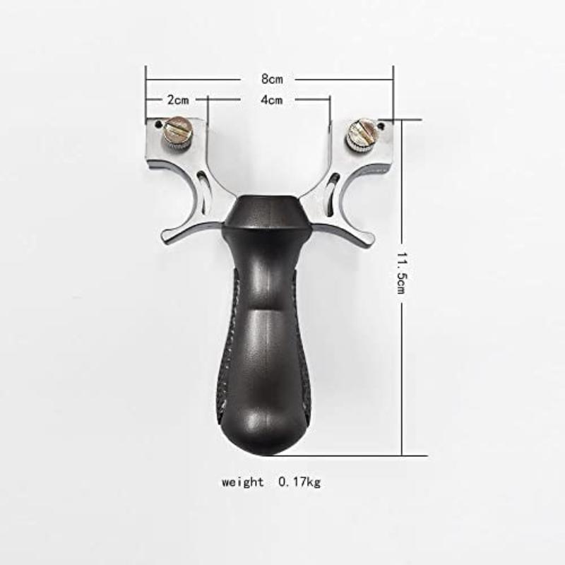 White Smoke New Professional Alloy Bow Head Resin Handled Slingshot SLINGSTER