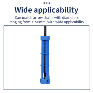 Steel Blue SPG 3D Tri-Liner Fletching Jig – Precision Arrow Vane Marking Tool (Blue) SPG