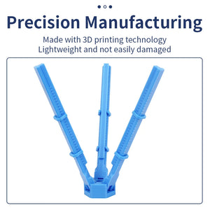 Cornflower Blue SPG 3D Tri-Liner Fletching Jig – Precision Arrow Vane Marking Tool (Blue) SPG