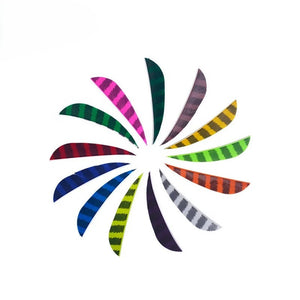 Dark Slate Gray SPG 3 Inch Turkey Feather Vanes – Natural Arrow Fletching SPG