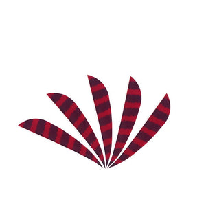 Brown SPG 3 Inch Turkey Feather Vanes – Natural Arrow Fletching SPG