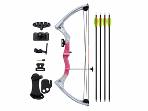 White Smoke Junxing M110 Compound Bow for Kids and Beginners JUNXING