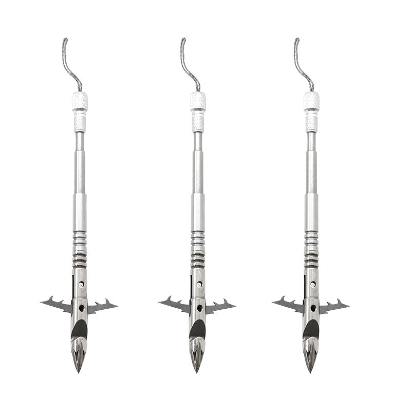 Light Gray 3 Wings Zebra Fishing Dart MARKSMAN