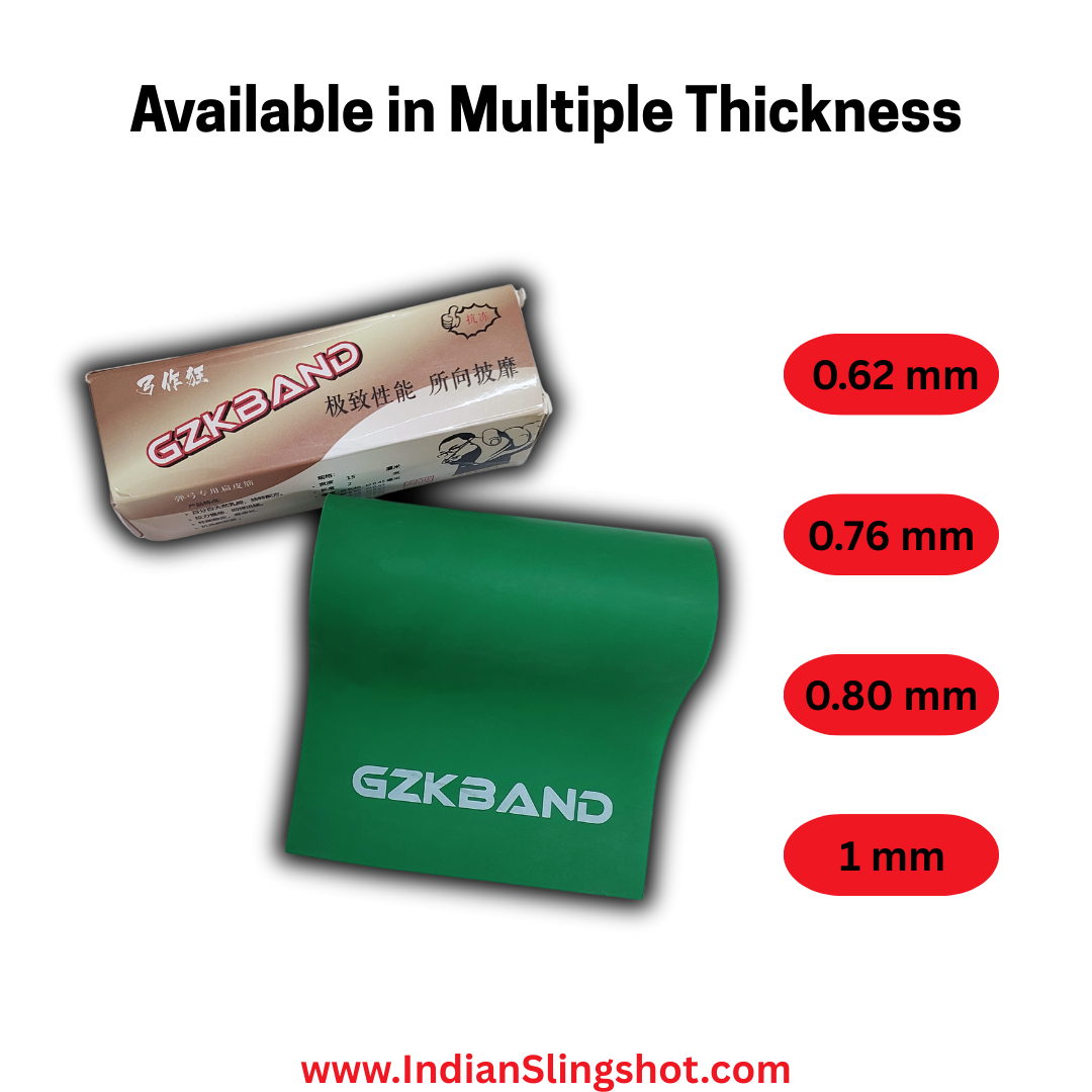 Dark Slate Gray GZK Premium Slingshot Rubber Latex Bands (Multiple Thickness & Length Options Available) GZK