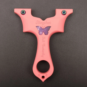 Dim Gray FullButterfly Resin Slingshot INDIAN SLINGSHOT