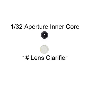 White Smoke SPG Archery Peep Sight Clarifier Lens Kit for Compound Bow SPG