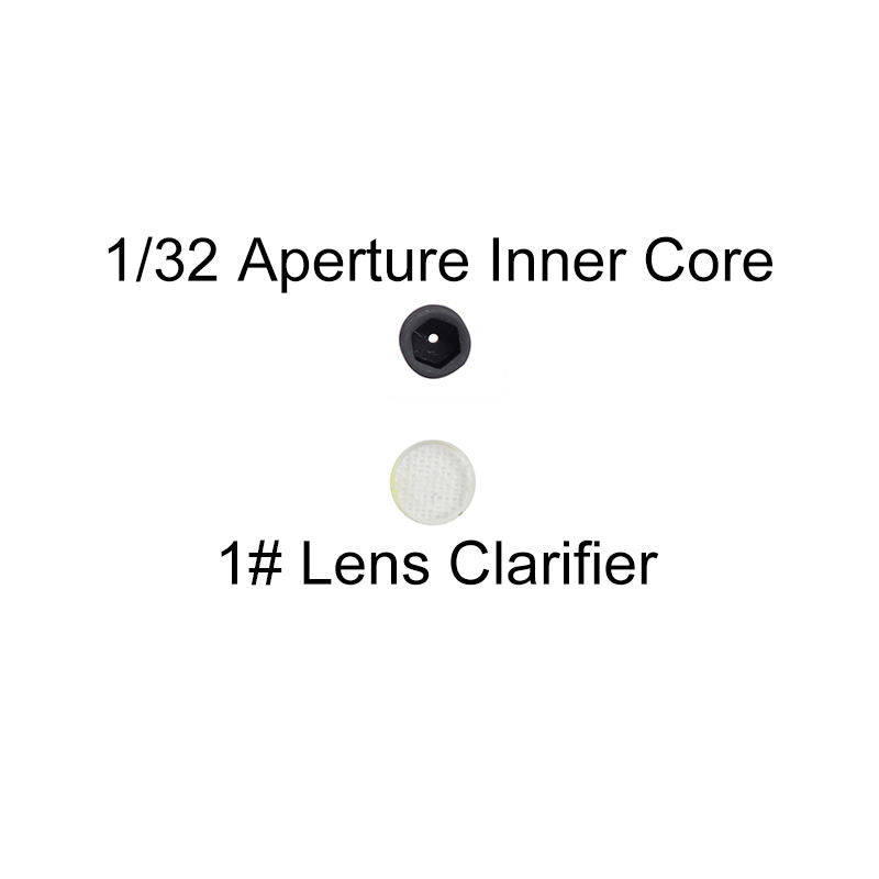 White Smoke SPG Archery Peep Sight Clarifier Lens Kit for Compound Bow SPG
