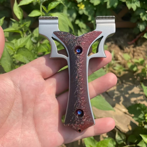 Tan Firewave SteelGrip Stainless Slingshot INDIAN SLINGSHOT